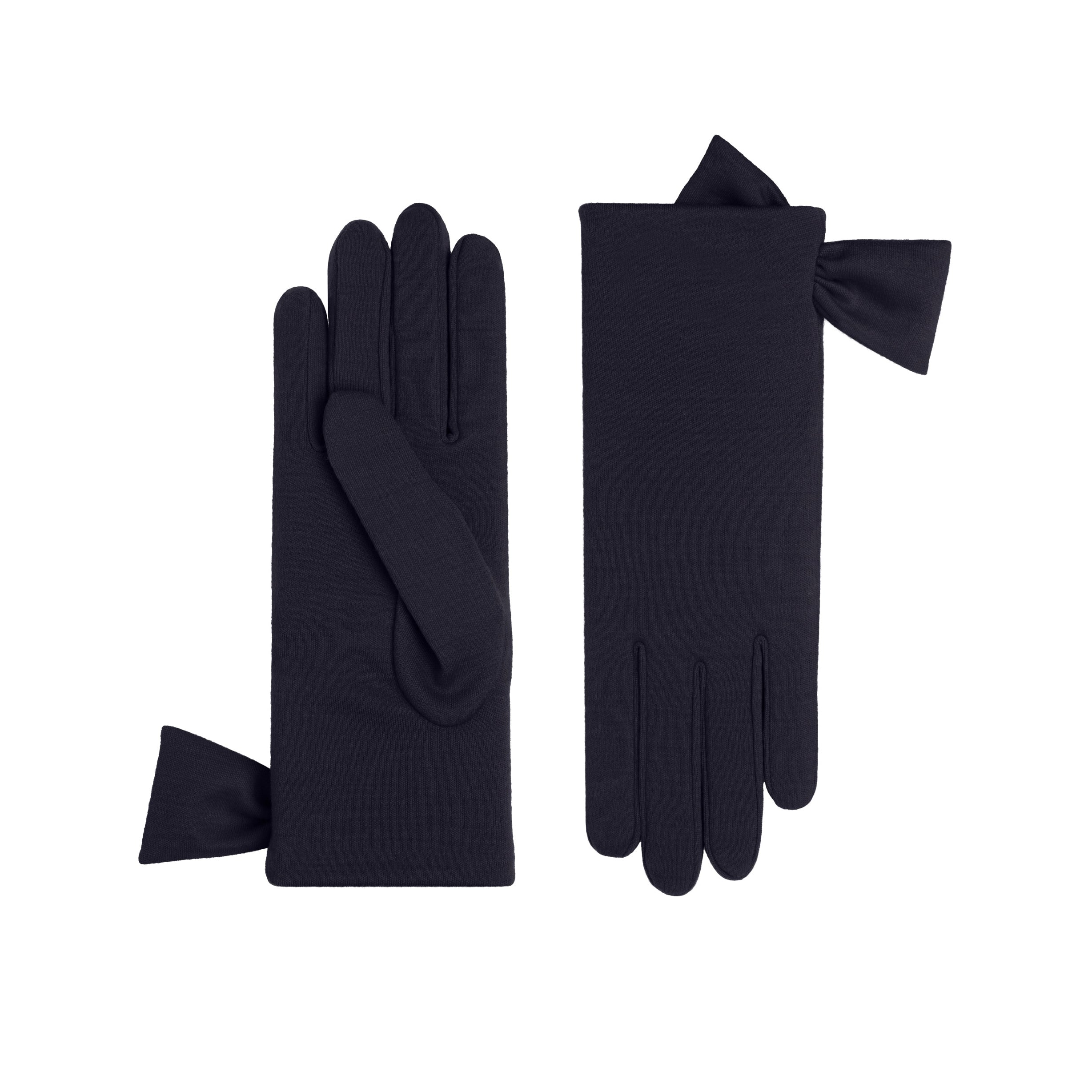 Imogen | Merino Wool Glove-Navy-Cornelia James