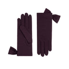 Imogen | Merino Wool Glove-Plum-Cornelia James