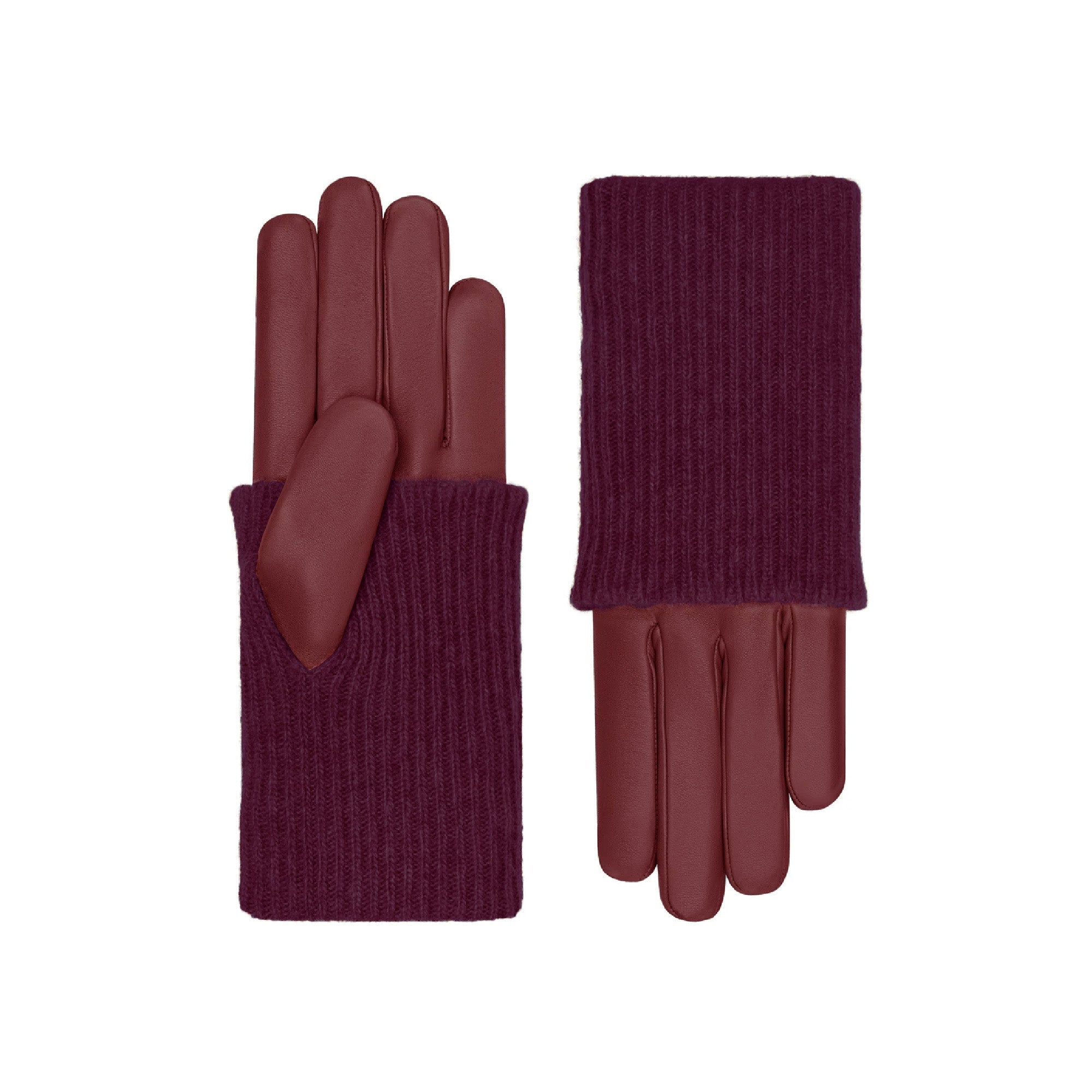 Leather Gloves with Cashmere Lining - Inès – Cornelia James