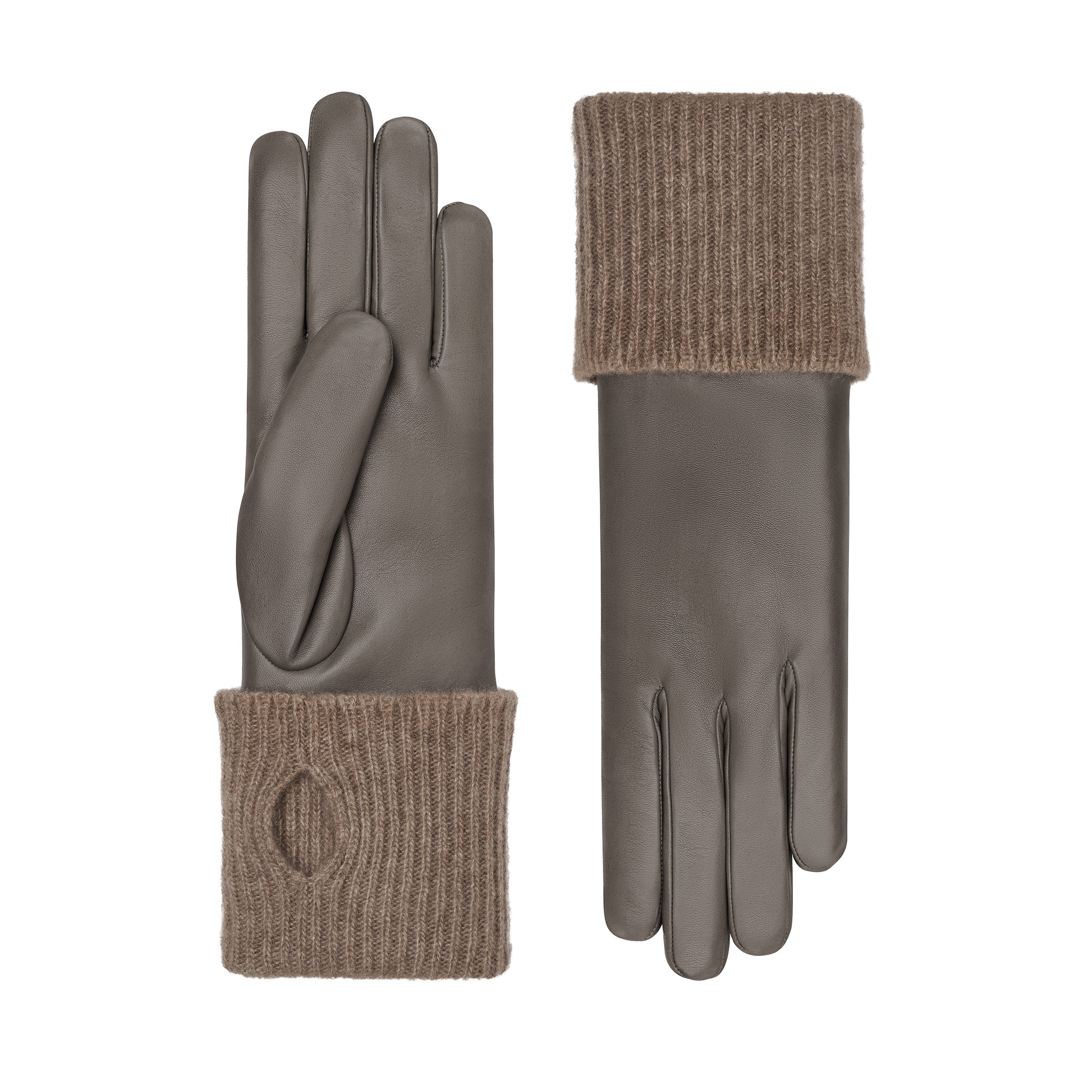 Leather Gloves with Cashmere Lining - Inès – Cornelia James