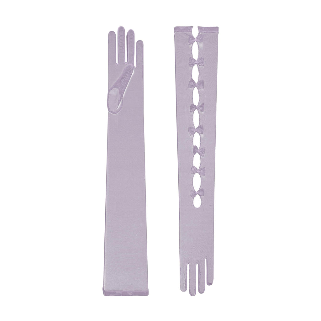 Jessica | Tulle Opera Glove-Lilac-Cornelia James