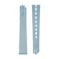 Jessica | Tulle Opera Glove - Aqua