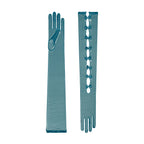 Jessica | Tulle Opera Glove-Teal-Cornelia James