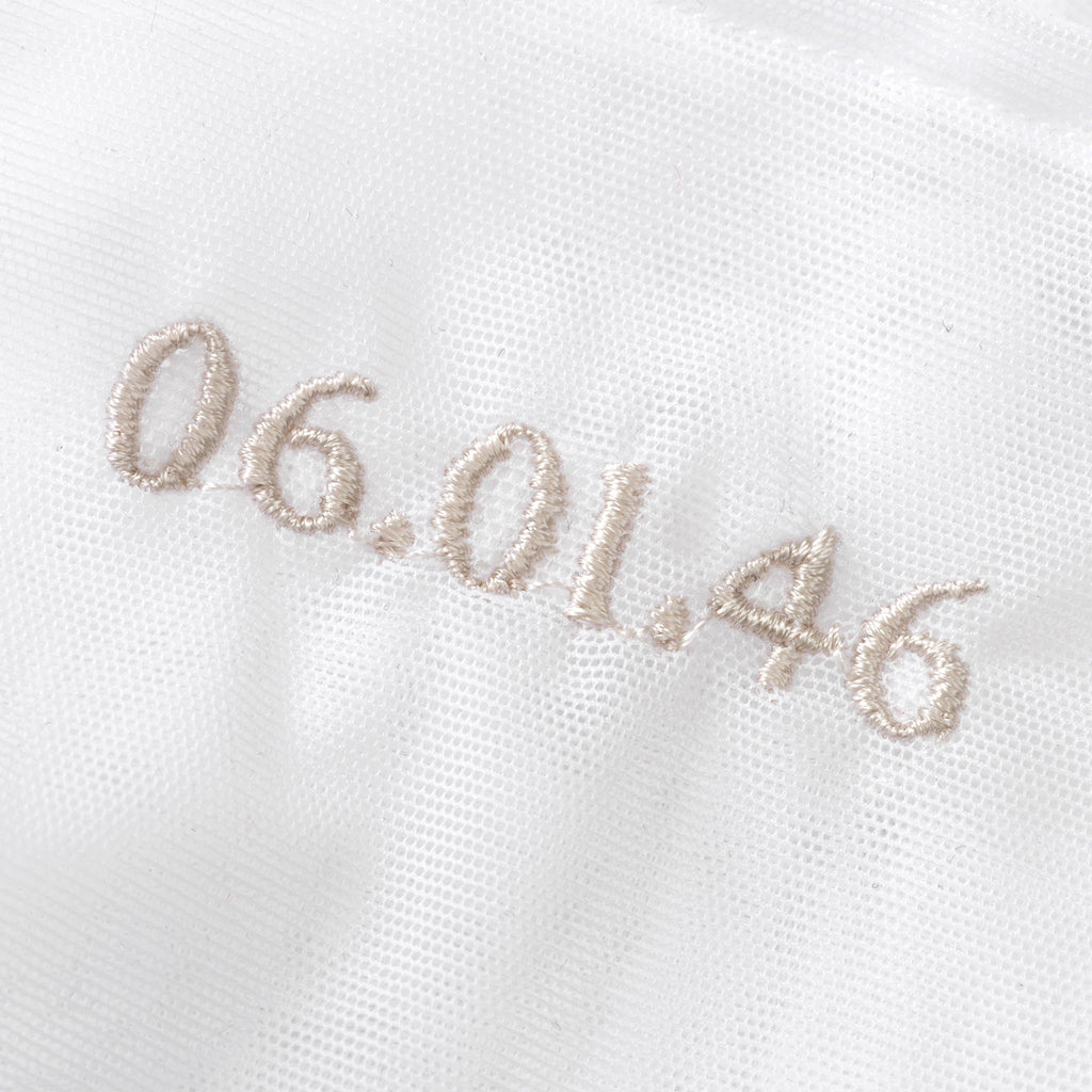 Lara | Gant en tulle avec manchette Harlequin