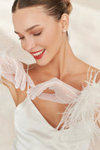 Lola | Tulle Wrist Length Glove