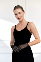 Louise | Tulle Wrist Length Glove