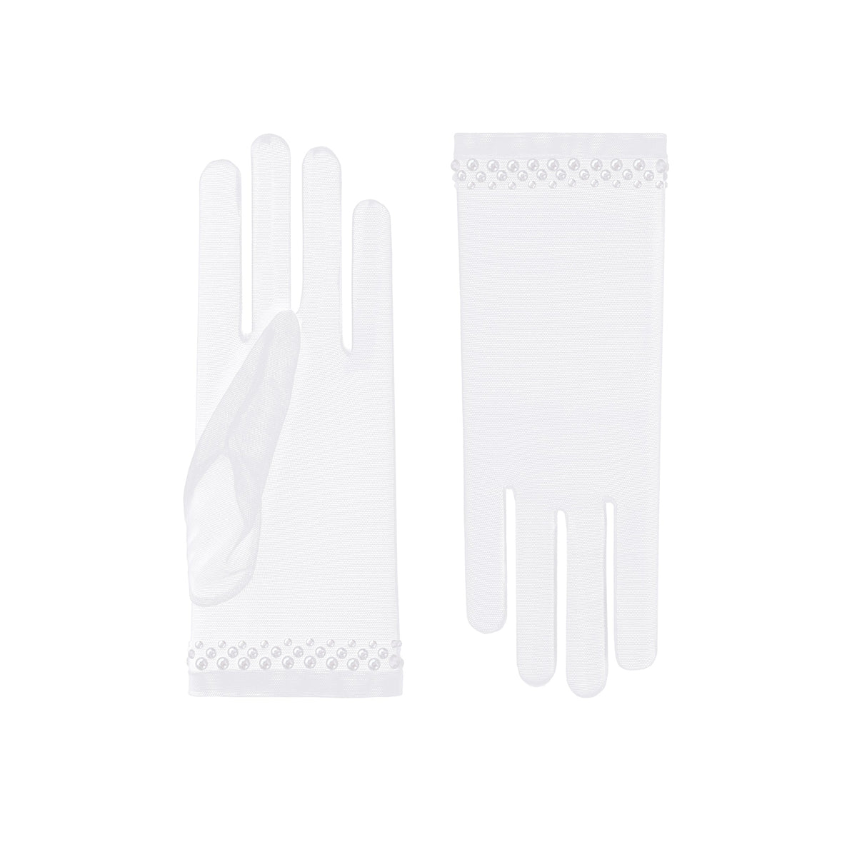 Louise Tulle Wrist Length Glove