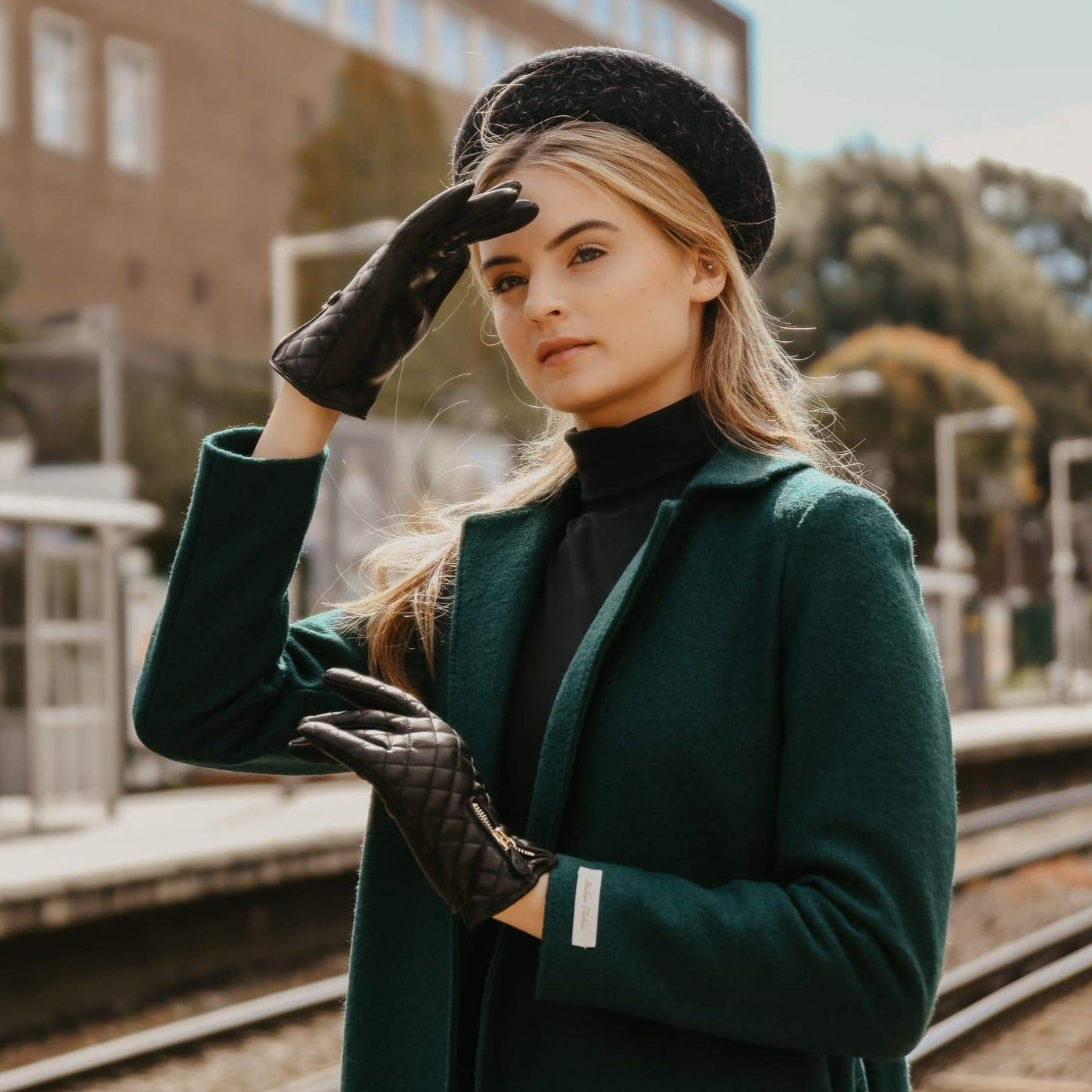 Leather Gloves with Cashmere Lining - Marie – Cornelia James