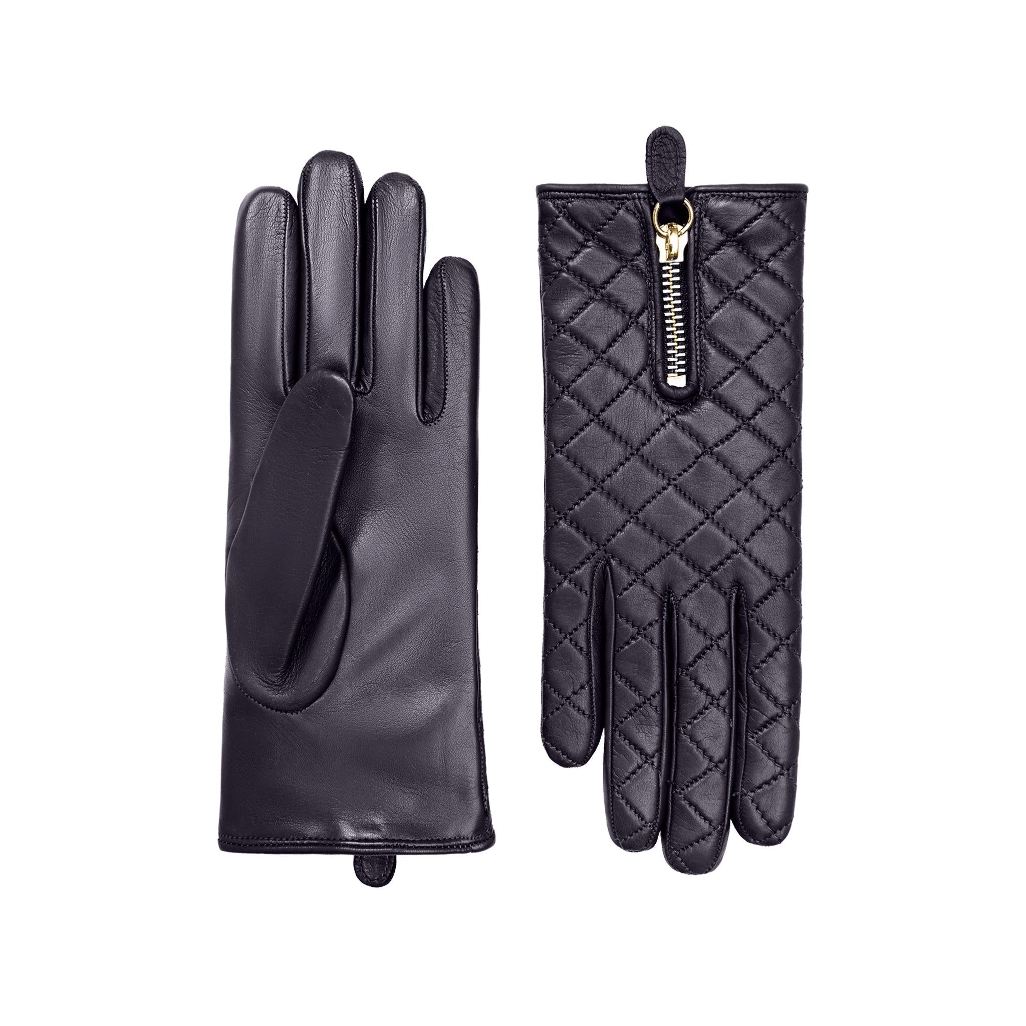 Leather Gloves with Cashmere Lining - Marie – Cornelia James