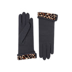 Matilda | Merino Wool Glove-Elephant Grey-Cornelia James