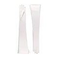 Pale Ivory Satin Opera Gloves - Nicoletta