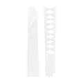 White Satin Opera Gloves - Thalia