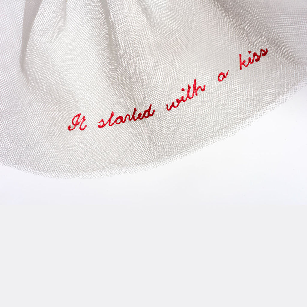 Valentina | Tulle Glove with Harlequin Cuff