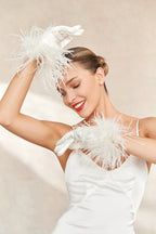 Vera | Satin Wrist Length Glove