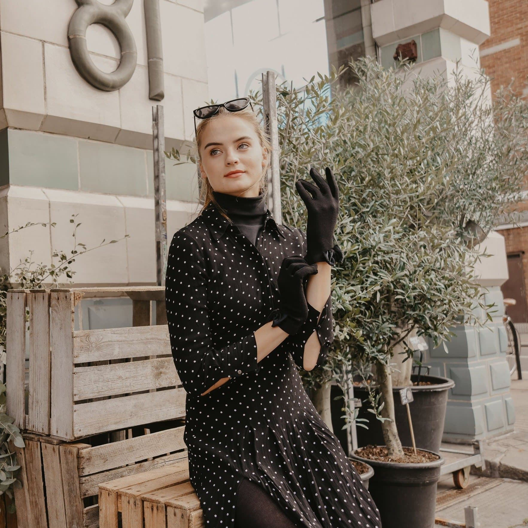 Aimée | Merino Wool Glove-Cornelia James