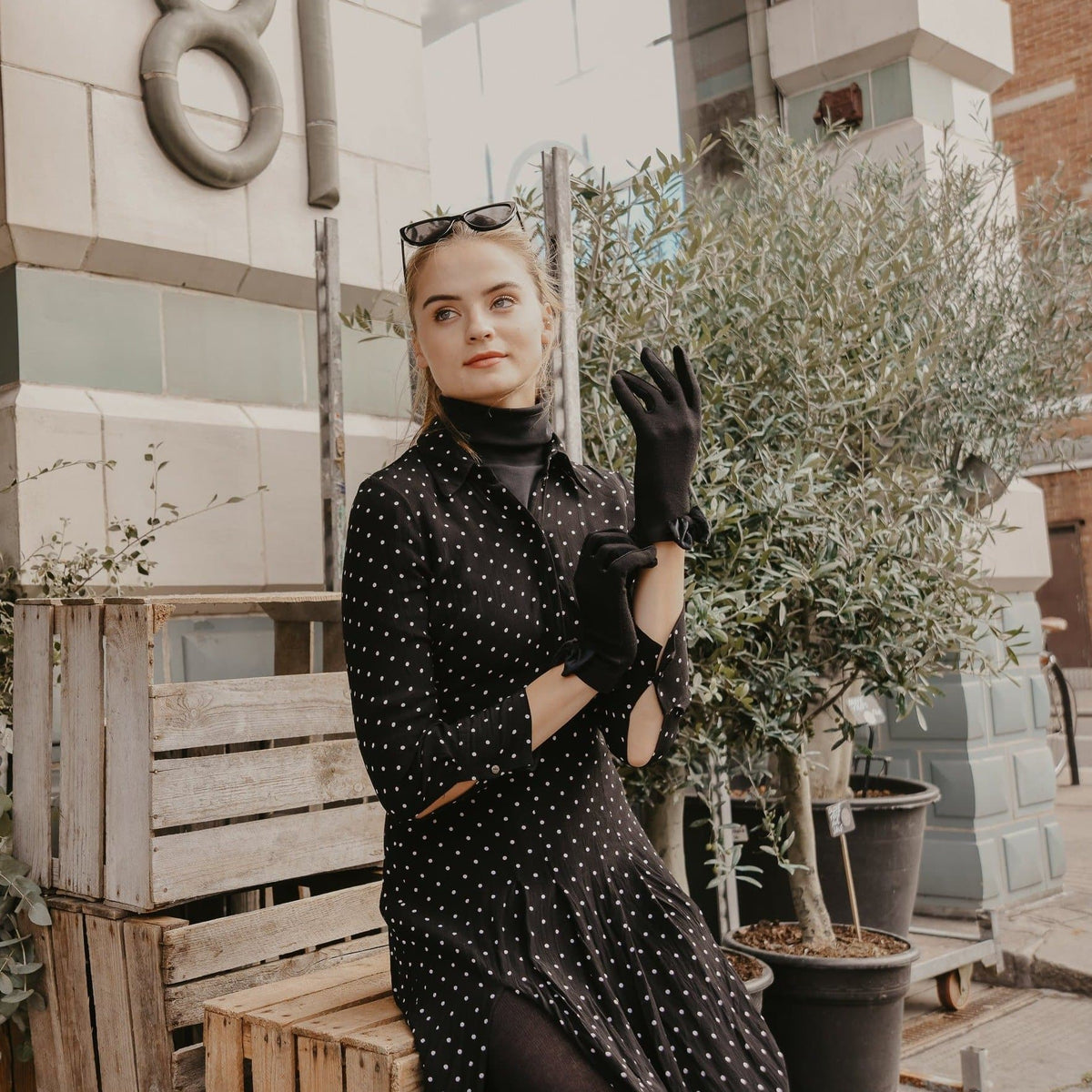 Aimée | Merino Wool Glove-Cornelia James