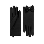 Aimée | Merino Wool Glove-Black-Cornelia James