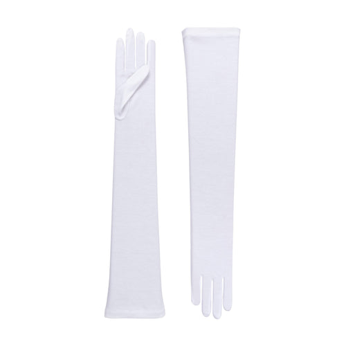 Harriet | Cotton Opera Glove-White-Cornelia James