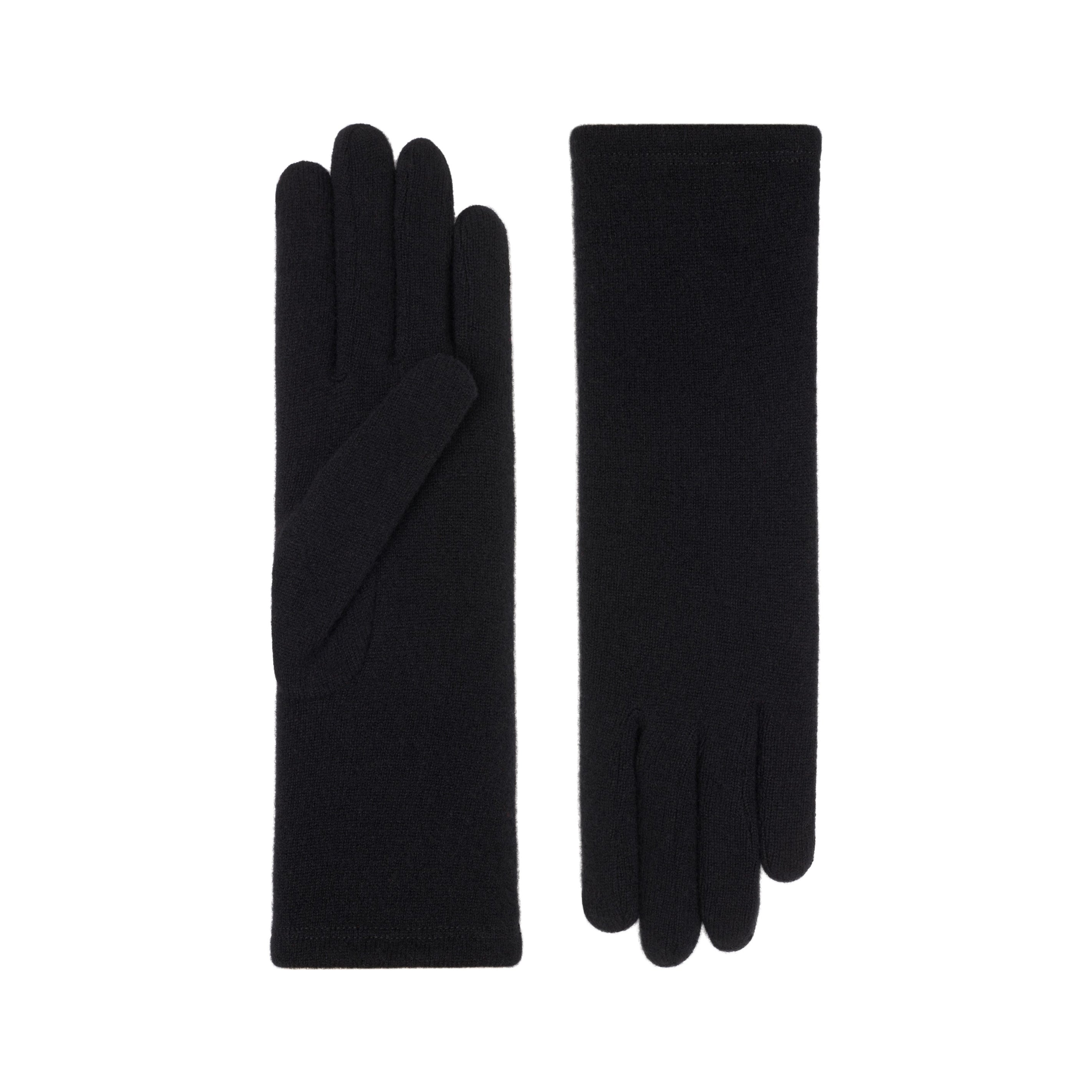 Iona | Cashmere Glove-Black-Cornelia James